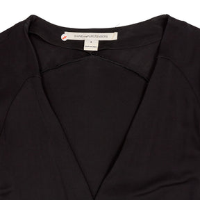 Diane Von Furstenberg Black White Skater Dress