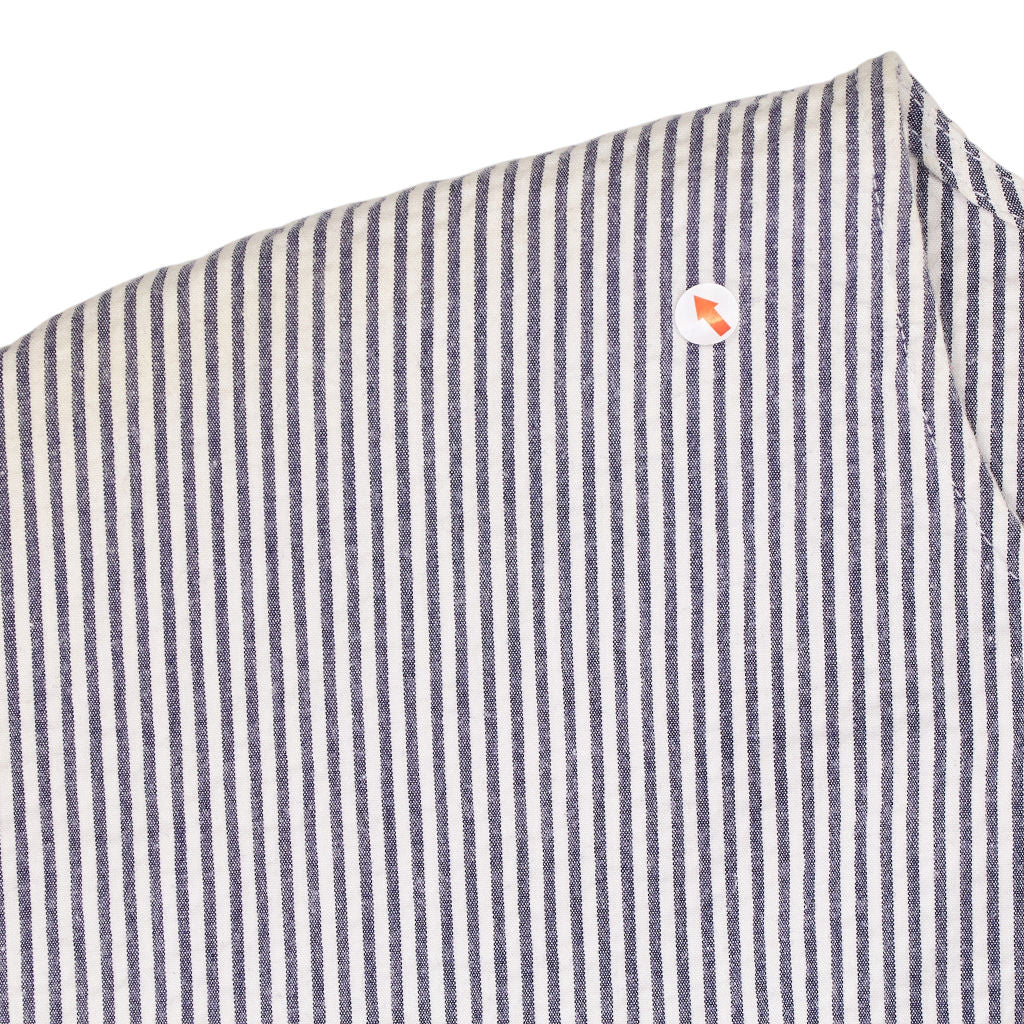 Benetton Striped Ruffle Dress