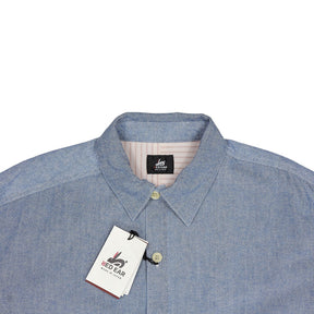 Red Ear Blue Cotton Shirt