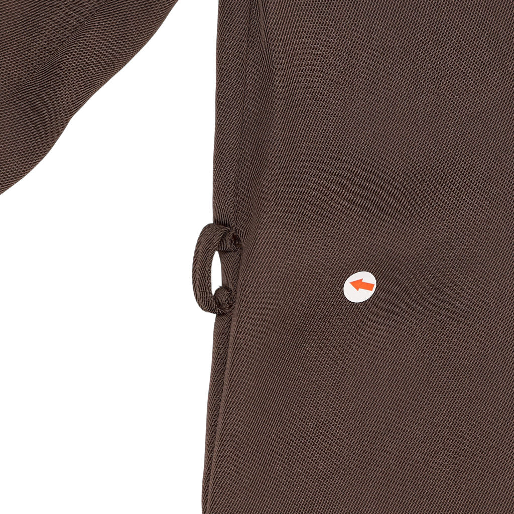 Hush Coffee Brown Kinsey Piping Shirt