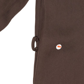 Hush Coffee Brown Kinsey Piping Shirt