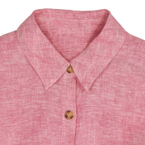NRBY Pink Sleeveless Collared Dress