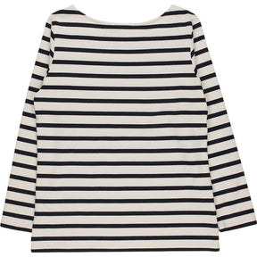 Baukjen Navy Stripe Top
