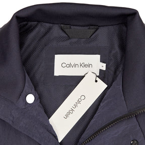 Calvin Klein Navy Crinkle Blouson Jacket