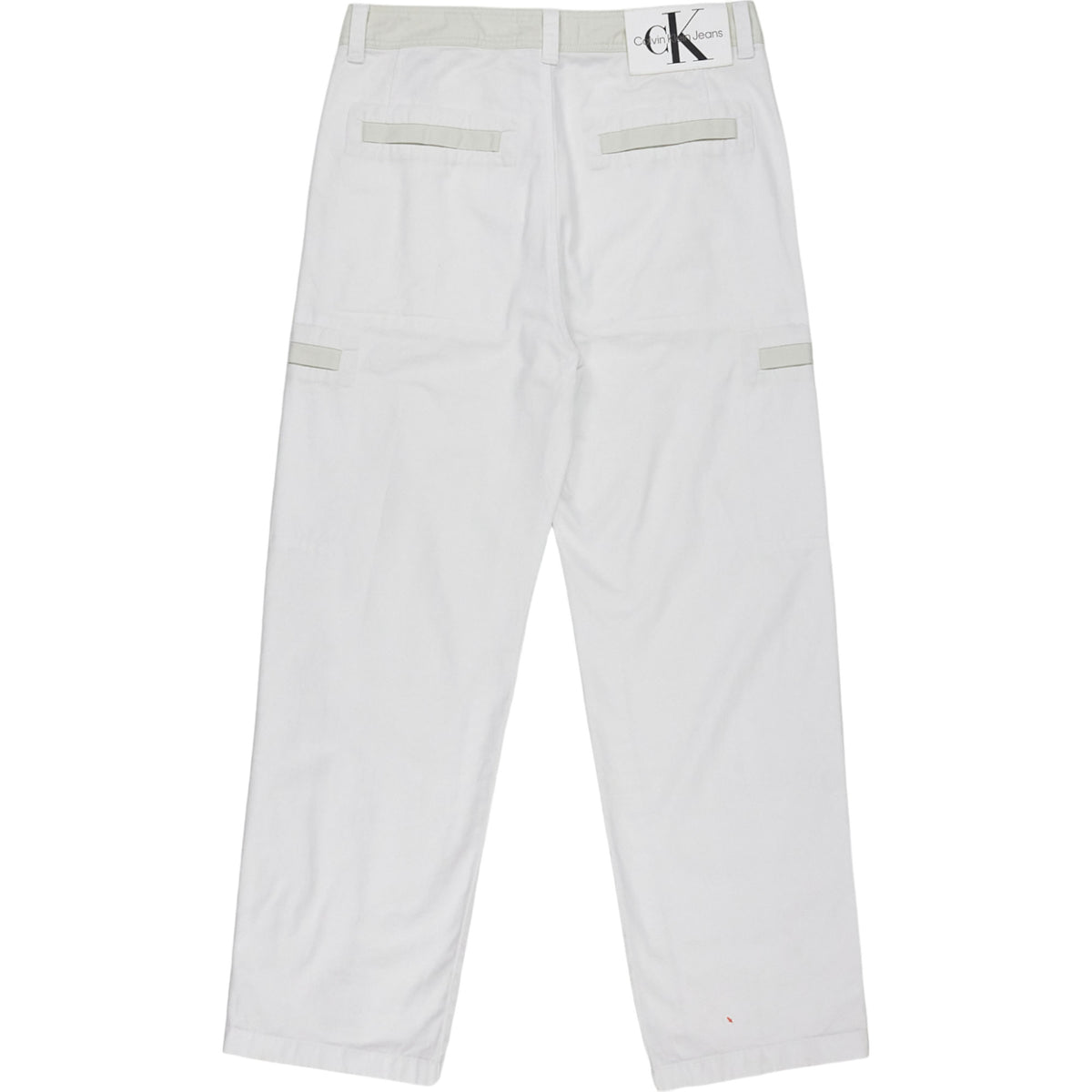 Calvin Klein Jeans White Cargo Pants