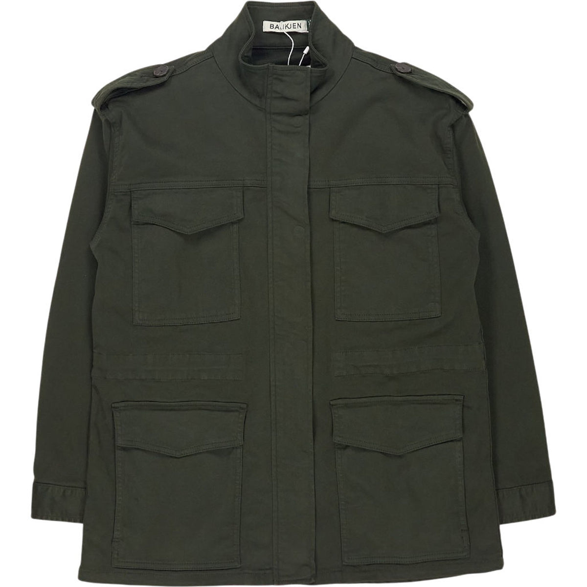 Baukjen Deep Khaki Anna Organic Jacket