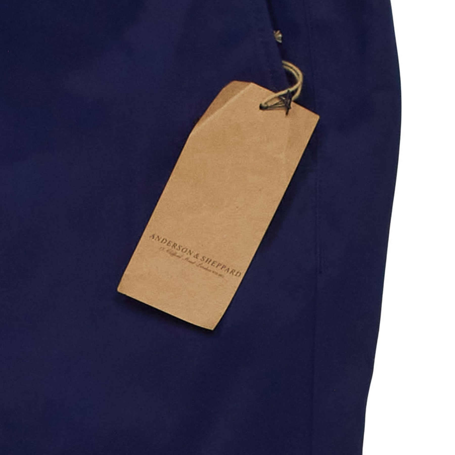 Anderson & Sheppard Navy Trousers