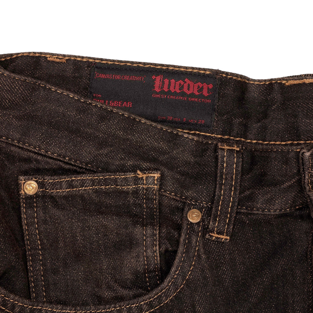 Pull & Bear Lueder Brown Denim Jeans