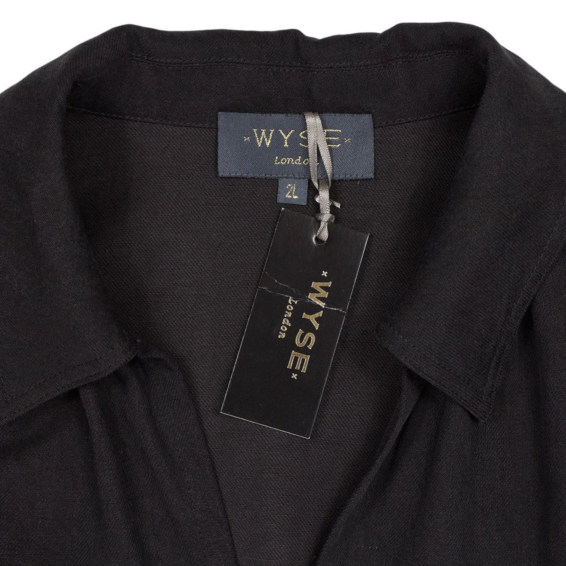 Wyse Black Sabina Denim Dress