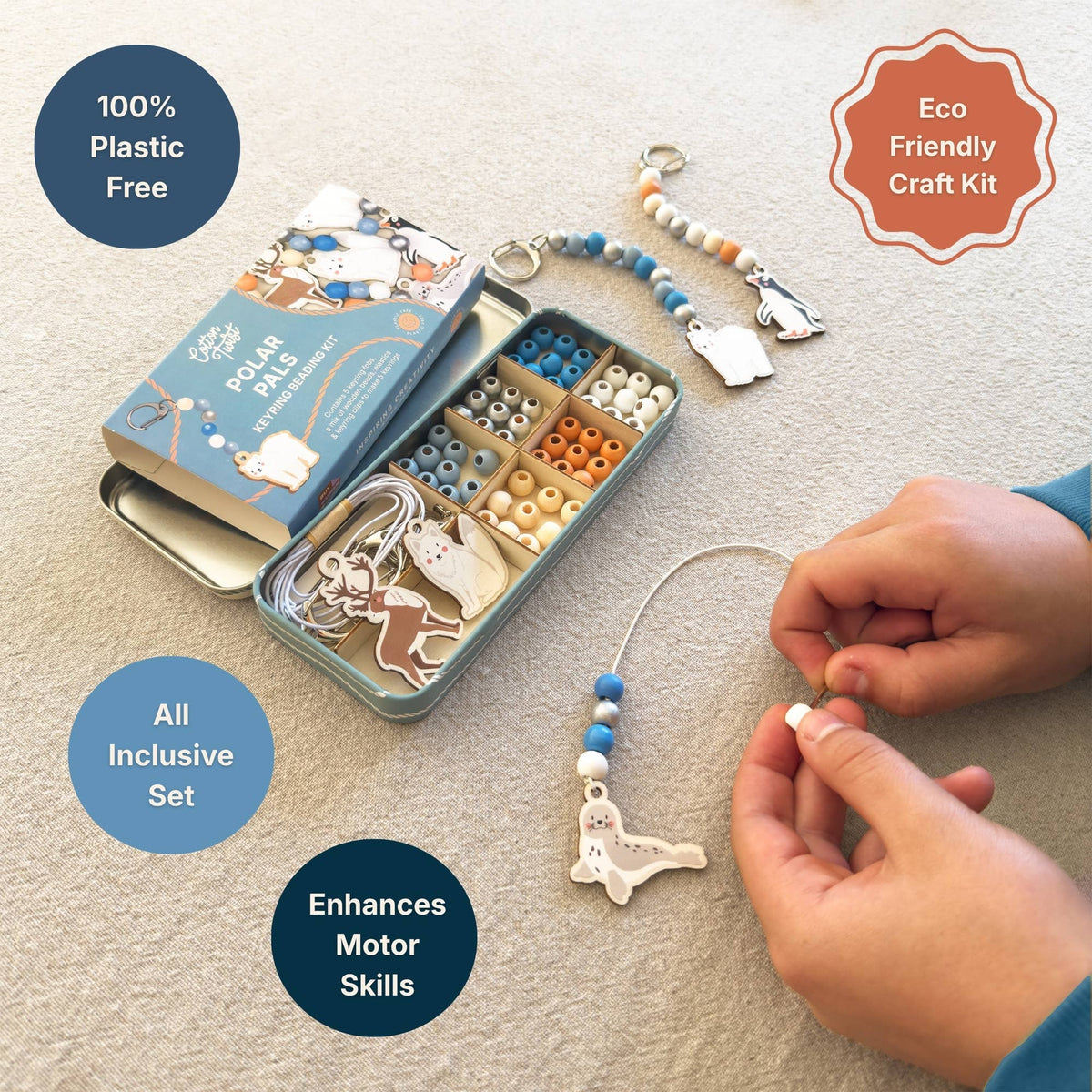 Polar Pals Keyring Kit
