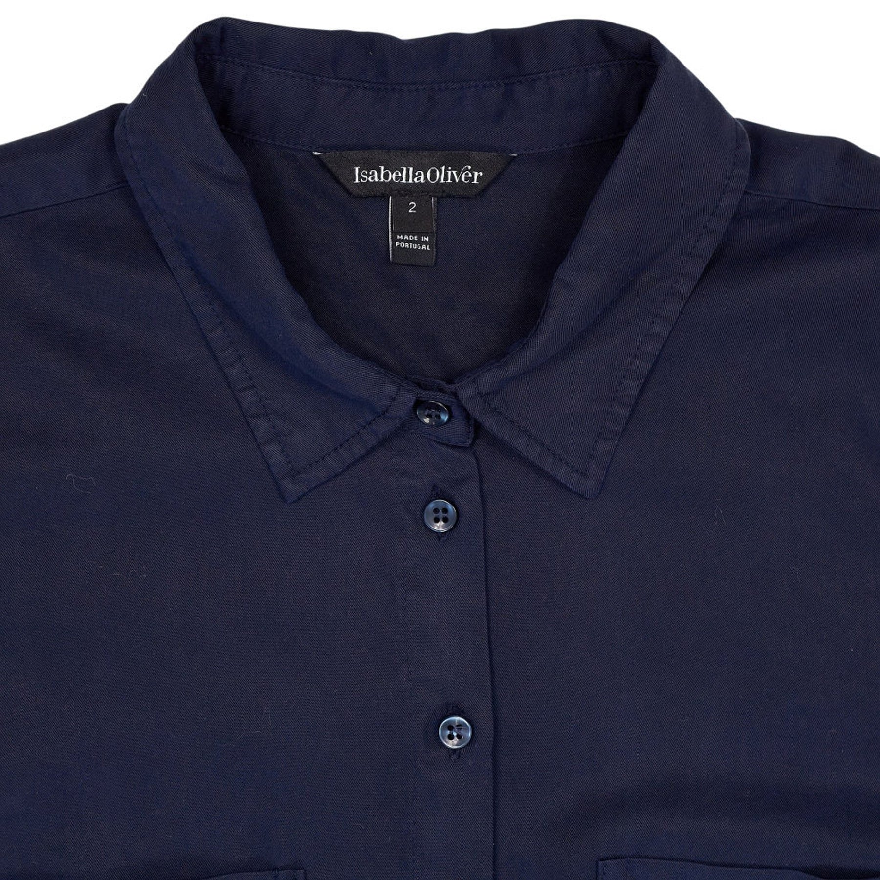 Isabella Oliver Navy Shirt