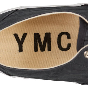 YMC Black Canvas Trainers