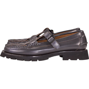 Hereu Black Buckle Loafers