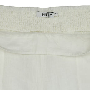 NRBY White Linen Trousers L