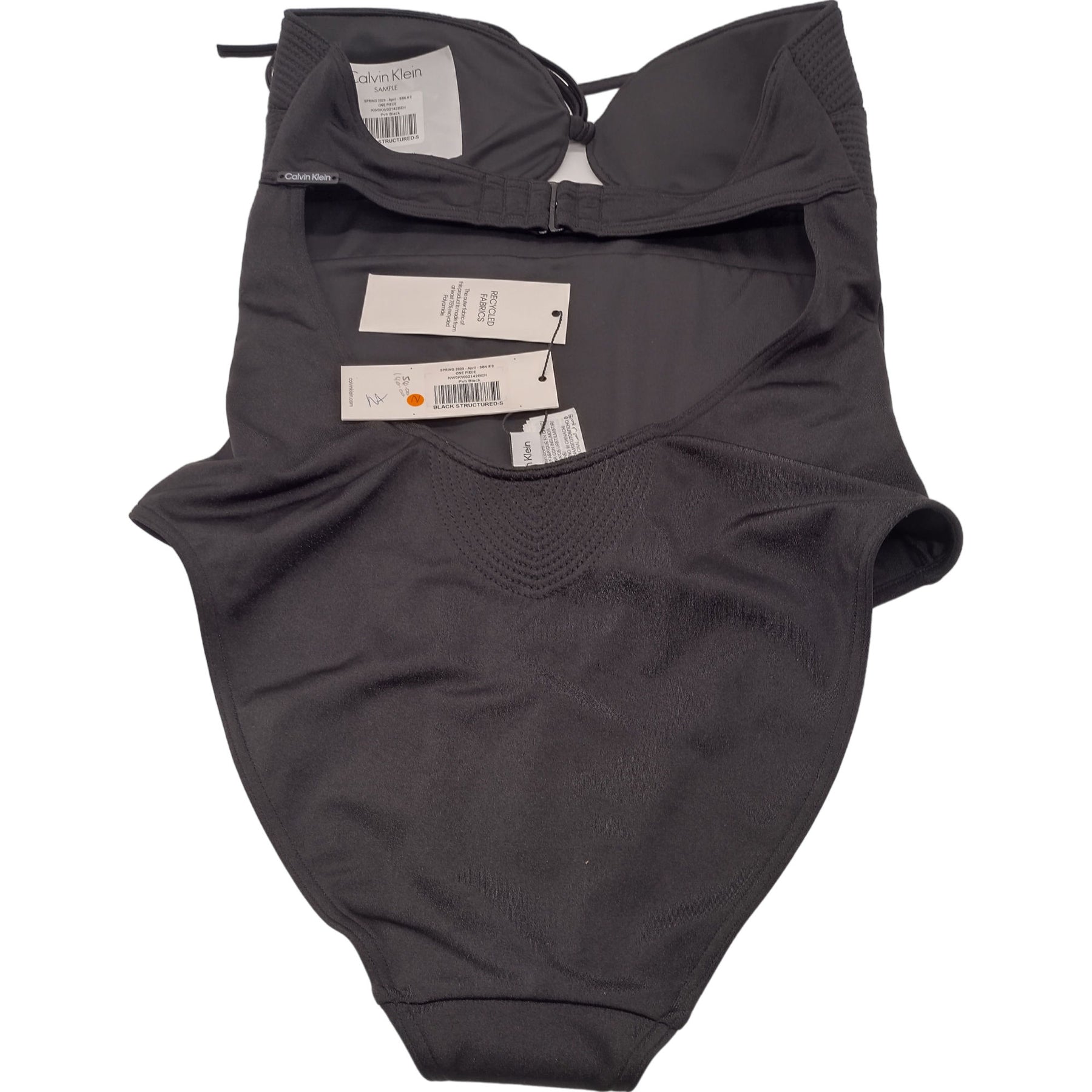 Calvin Klein Black One Piece Swimsuit