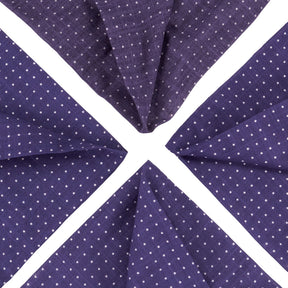 Anderson & Sheppard Navy Spotted Pocket Square