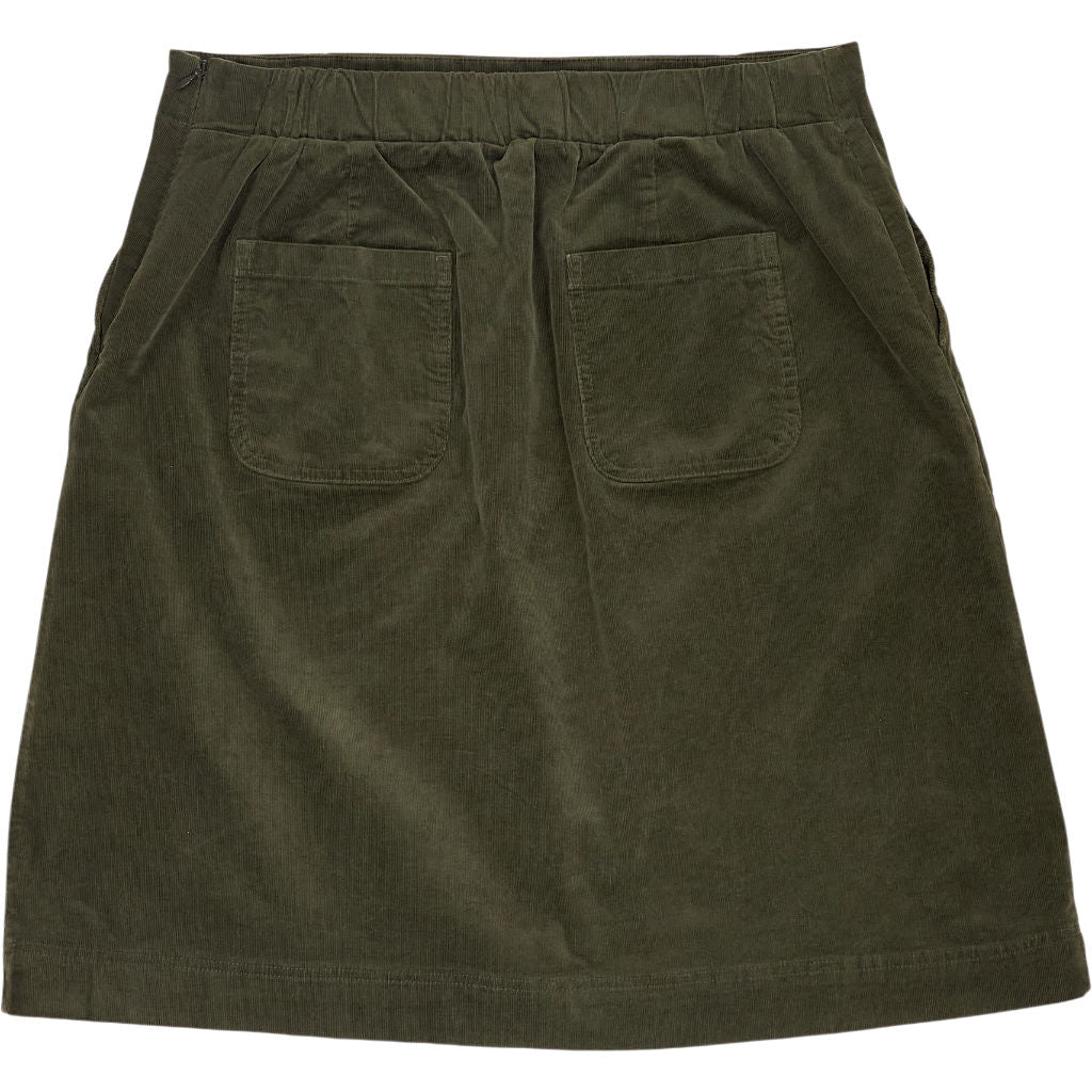 Seasalt Cornwall Olive Corduroy Skirt