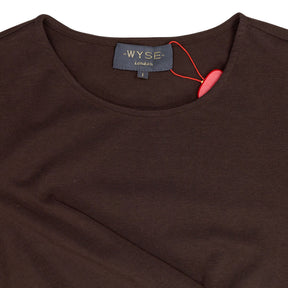 WYSE Cocoa Jersey Dress