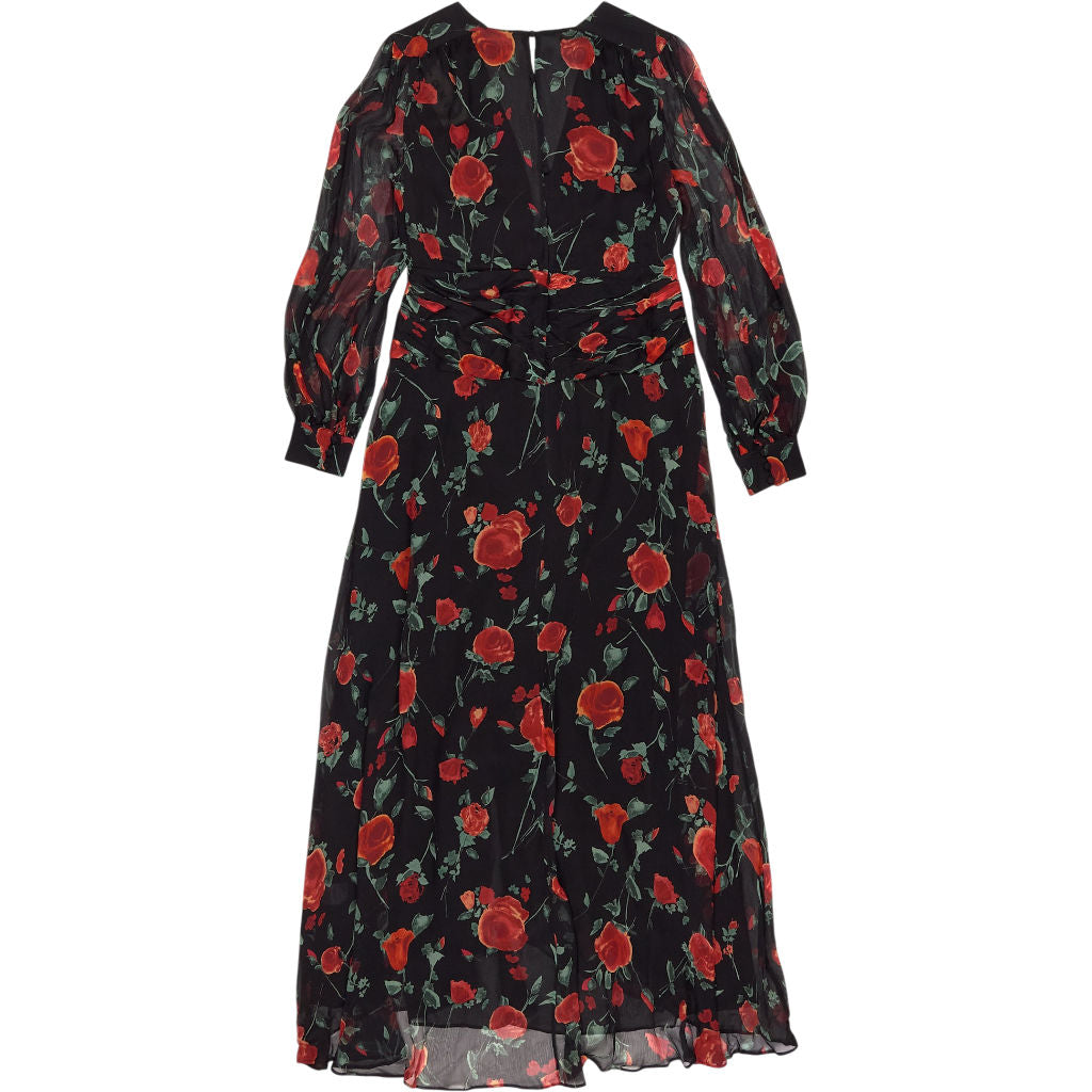 Rixo Black Meera Claudia Rose Dress