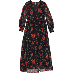 Rixo Black Meera Claudia Rose Dress