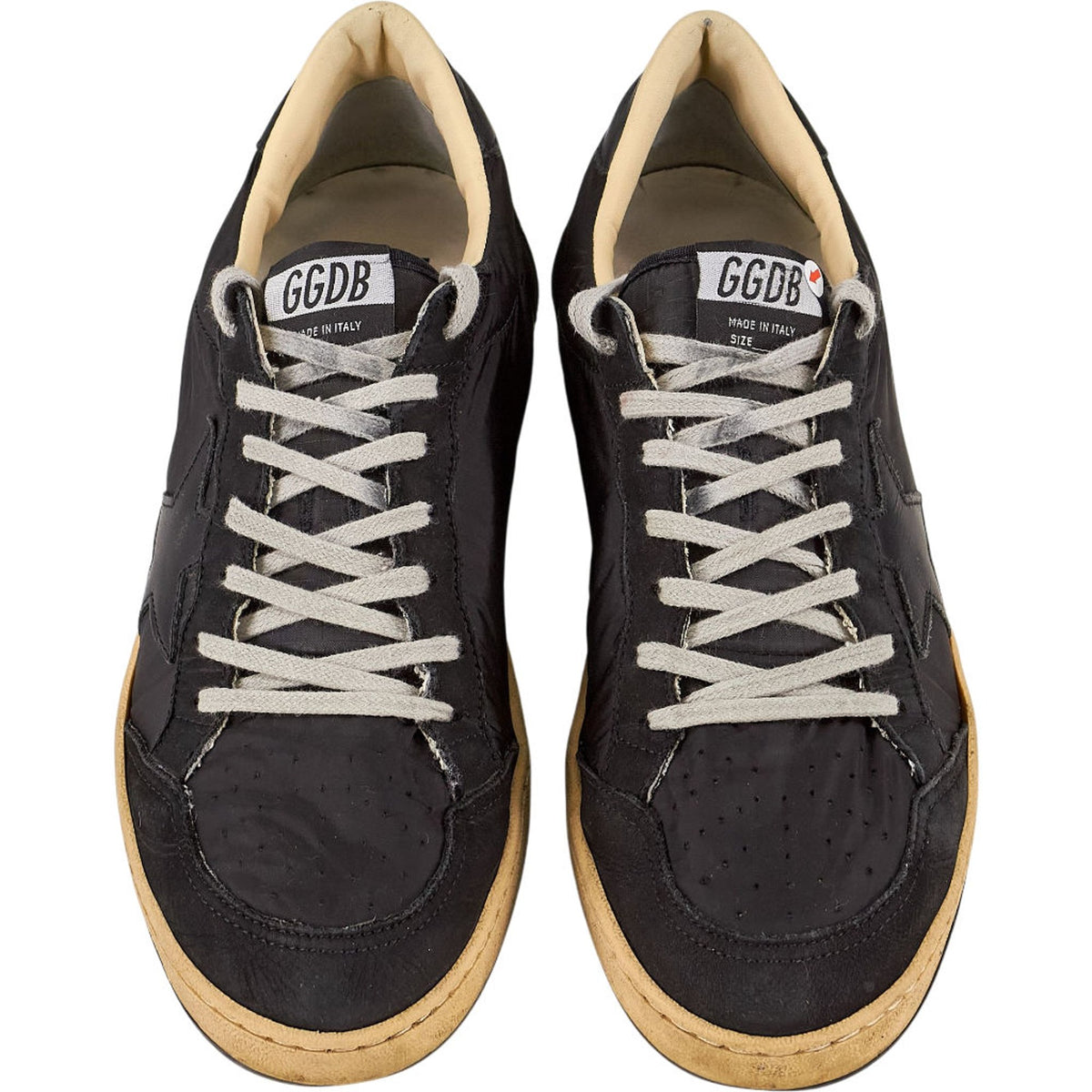 Golden Goose Black Low Top Trainers