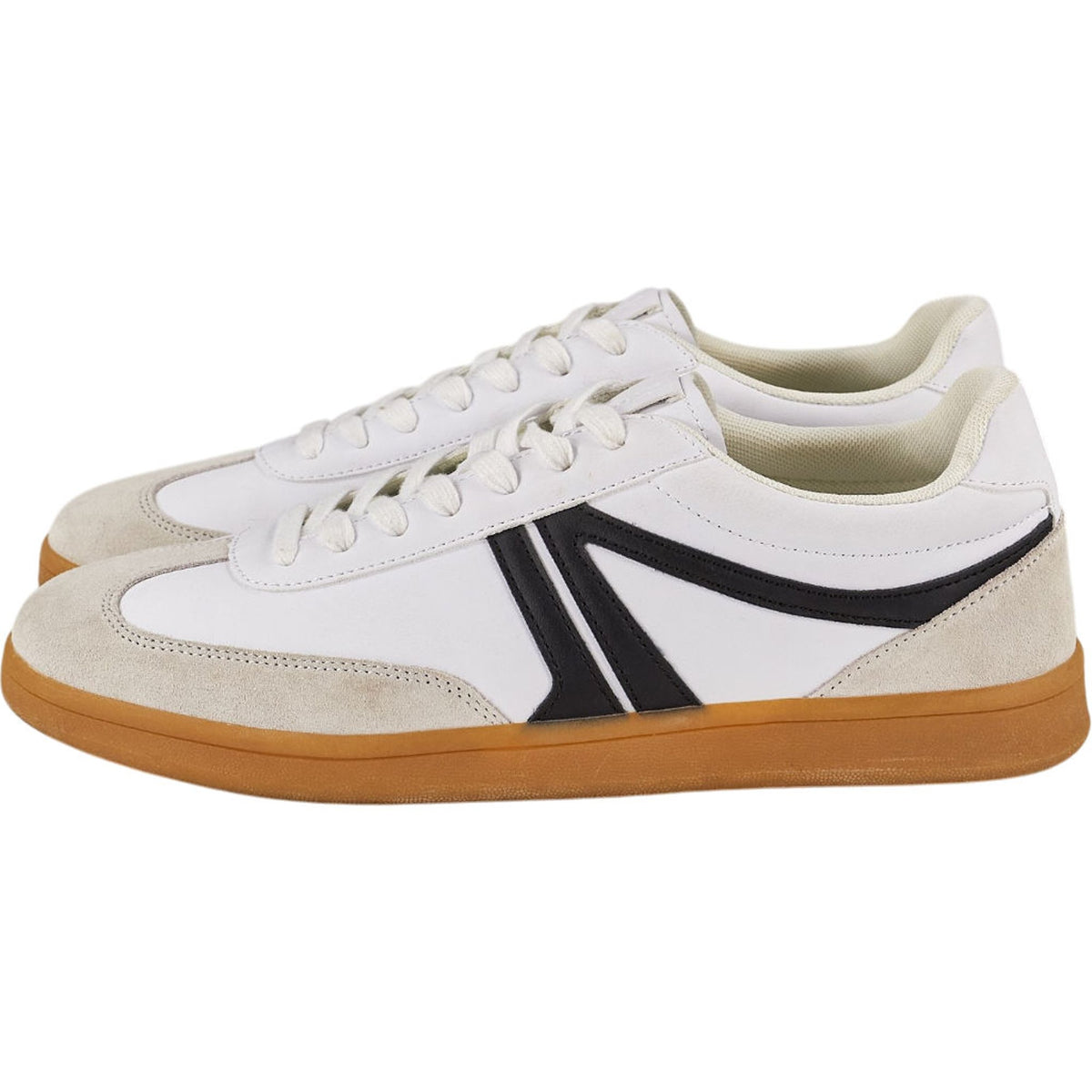 Pull&Bear White Black Trainers EU 45