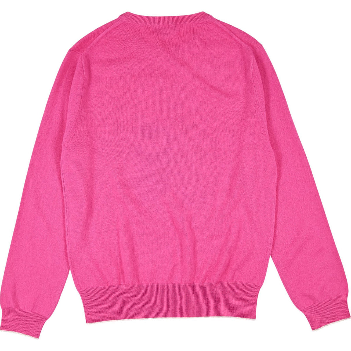 N.Peal Pink Cashmere Oxford Jumper
