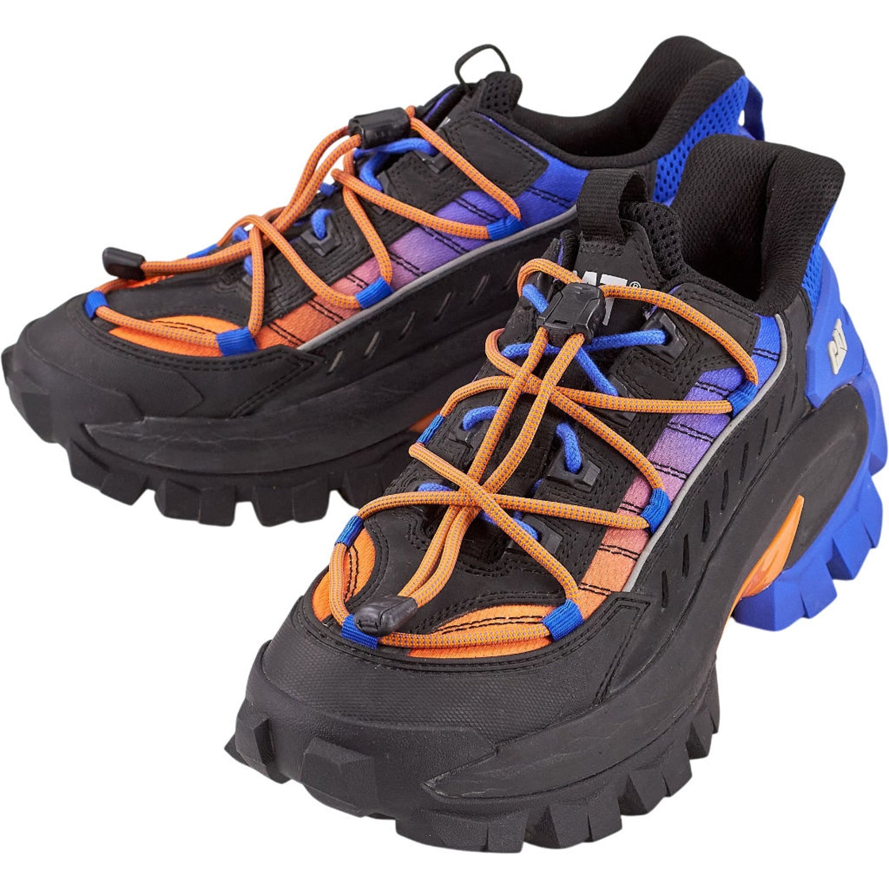 CAT Black/Blue Intruder Max Trainers