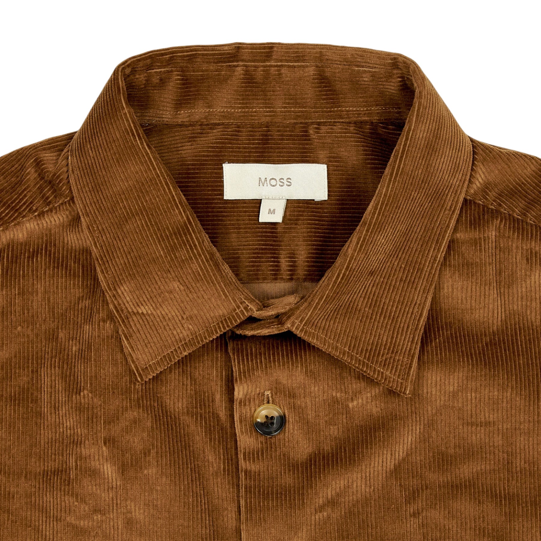 Moss Brown Corduroy Shirt