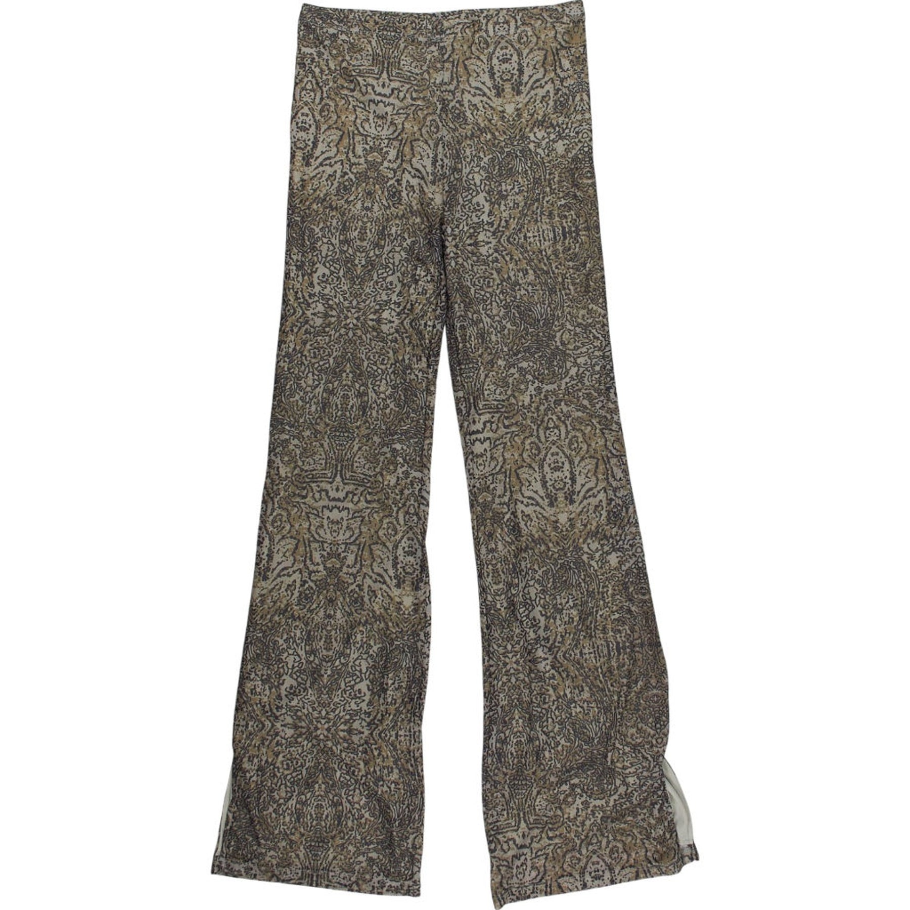 Motel Brown Heny Trouser Sandstorm Tonal Print