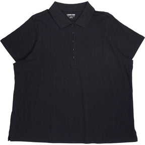 Lands' End Black Polo Shirt