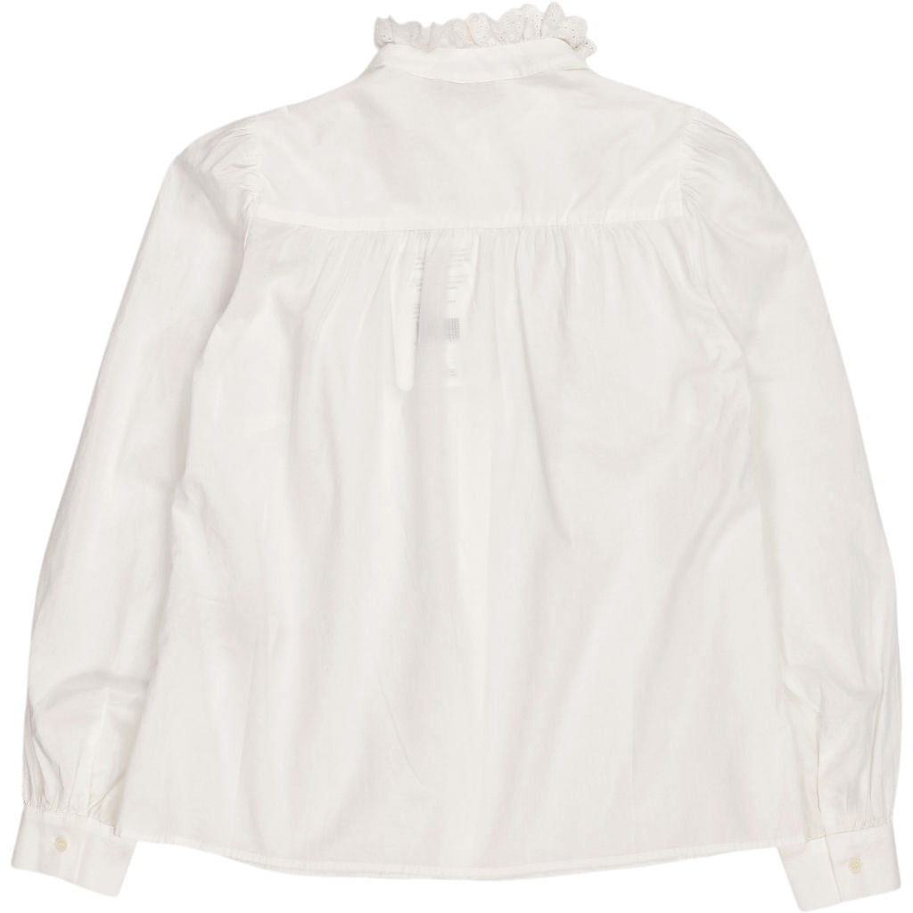 Baukjen White Milla Organic Cotton Blouse