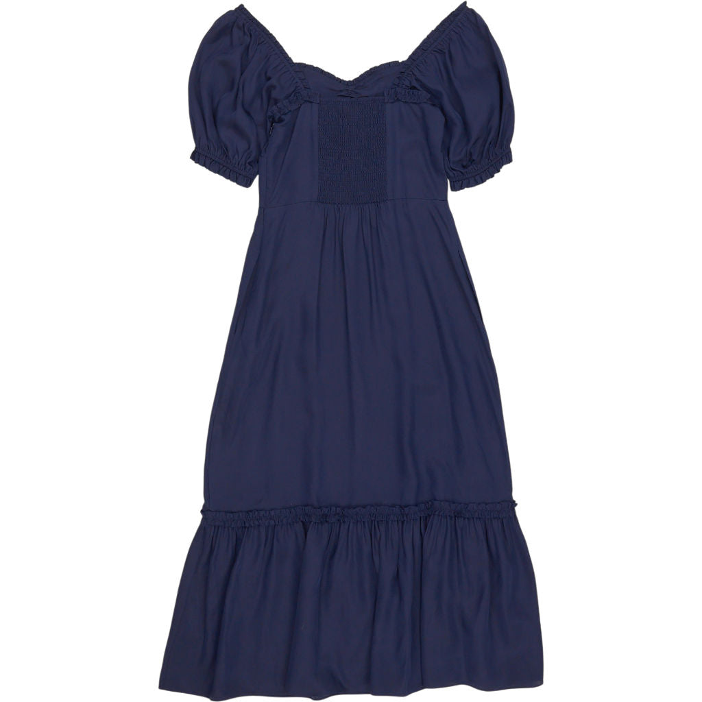WYSE Midnight Off-Shoulder Dress