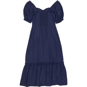 WYSE Midnight Off-Shoulder Dress