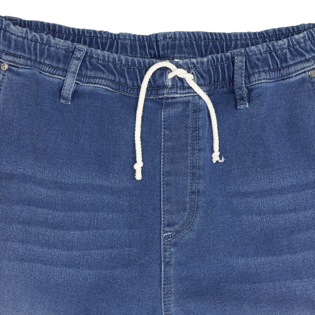 NRBY Blue Denim Jogger Trousers