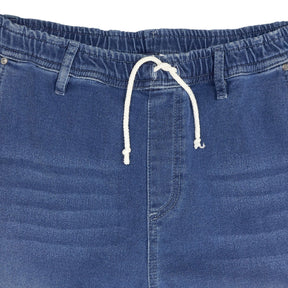 NRBY Blue Denim Jogger Trousers