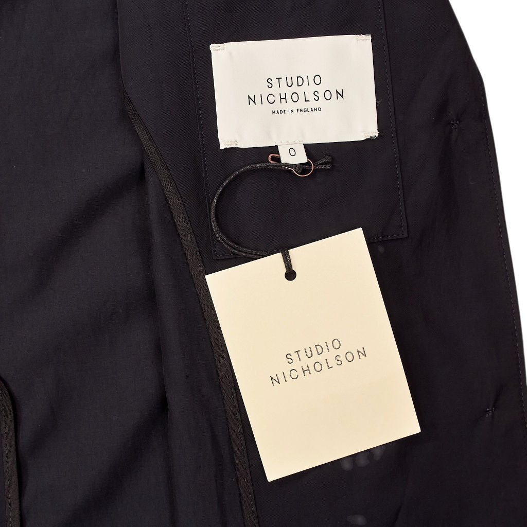 Studio Nicholson Darkest Navy Conde Soft Tailoring Jacket