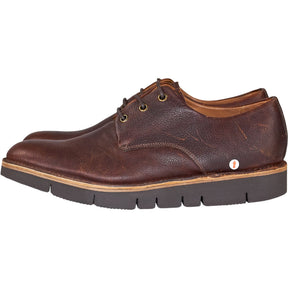 Grenson Brown Leather Derby Shoes