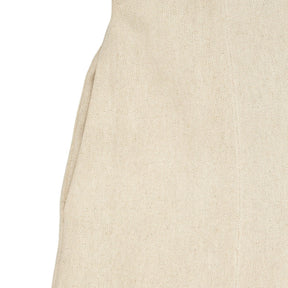 Albaray Beige Square Neck Button Dress