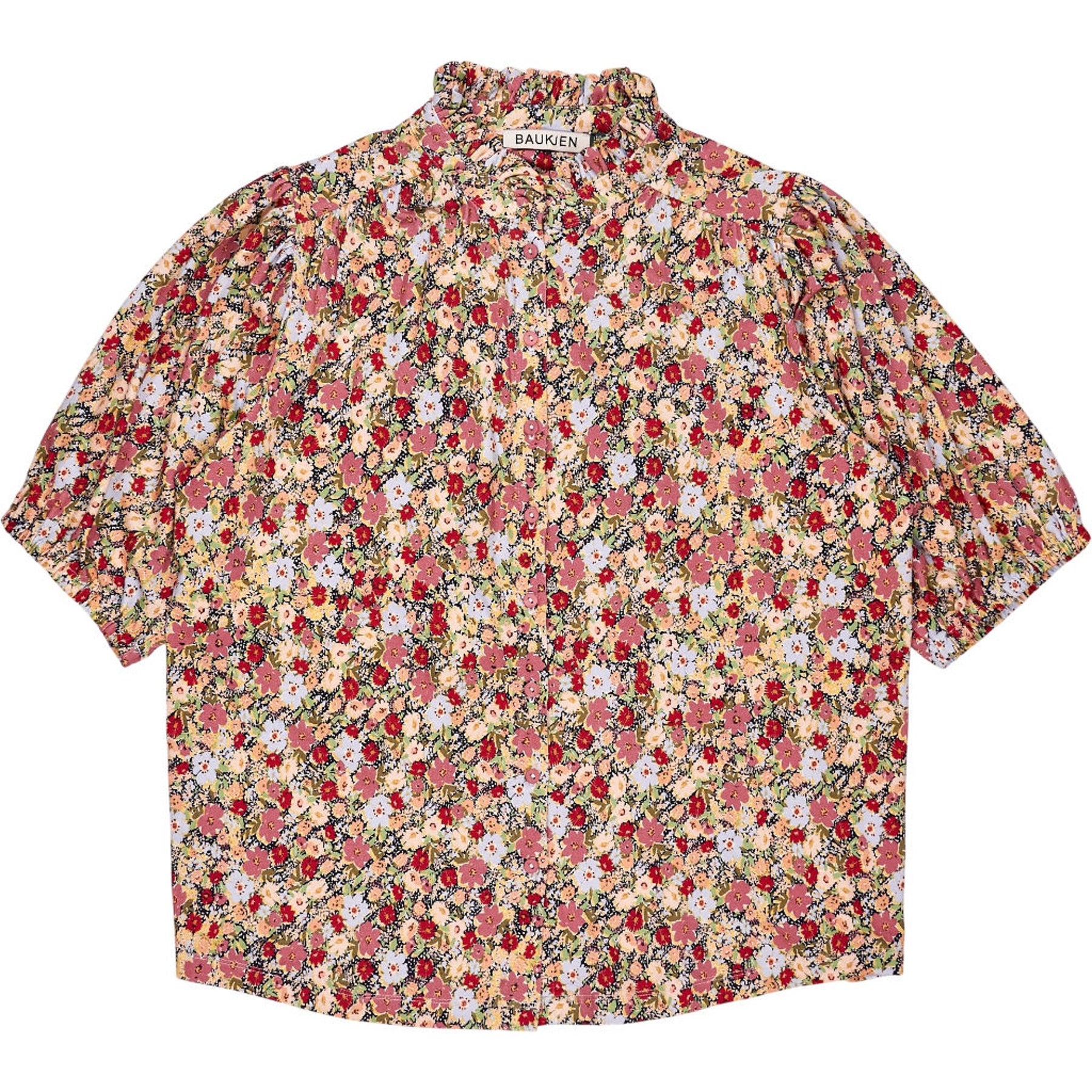 Baukjen Pink Wildflower Print Faye Blouse