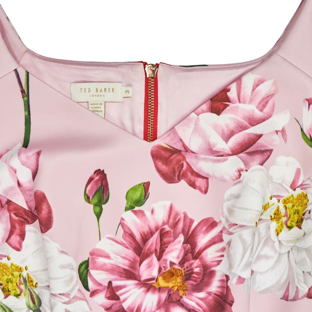 Ted Baker Pink Floral Occasion Dress