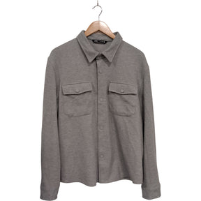 Zara Grey Overshirt Button-Up