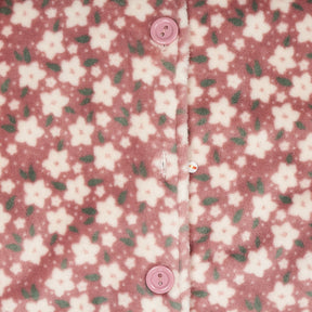 Promise Pink Floral Button-Up Nightgown