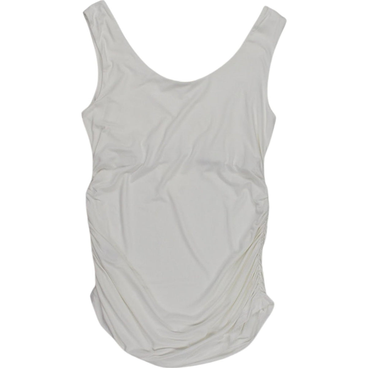 Isabella Oliver White Lenzing Tank Top