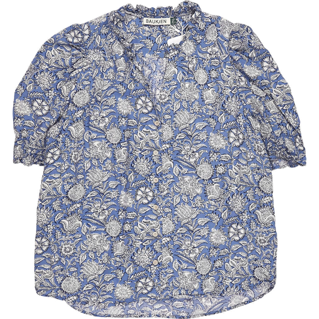 Baukjen Blue Nolan Printed Blouse