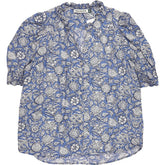 Baukjen Blue Nolan Printed Blouse