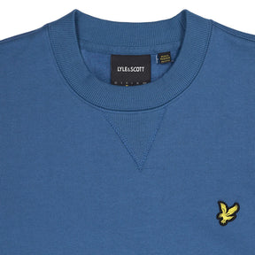 Lyle & Scott Blue Crew Neck Sweatshirt