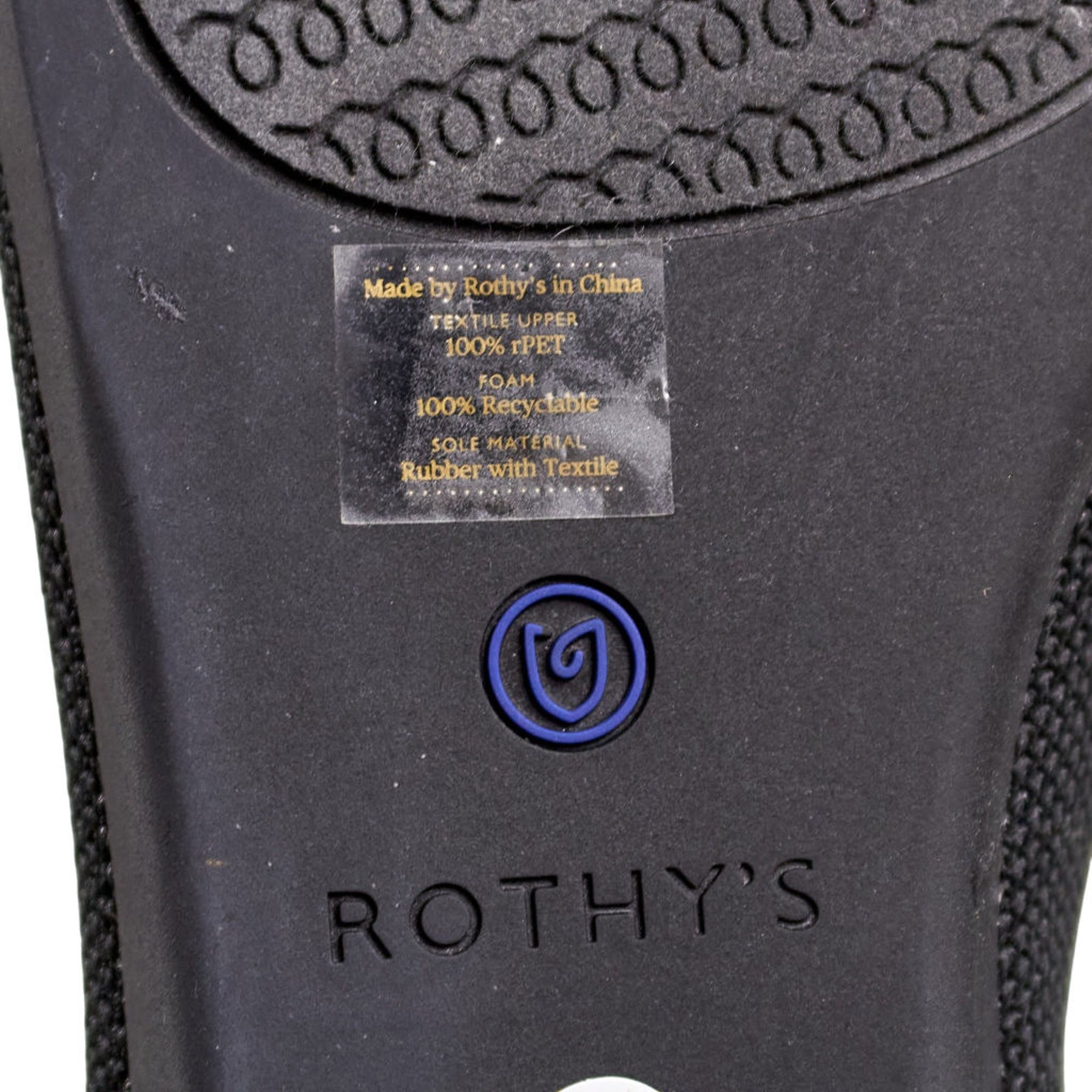 Rothy's Black Solid Flats