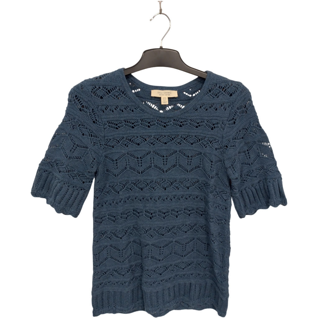 Seasalt Cornwall Blue Organic Cotton Top
