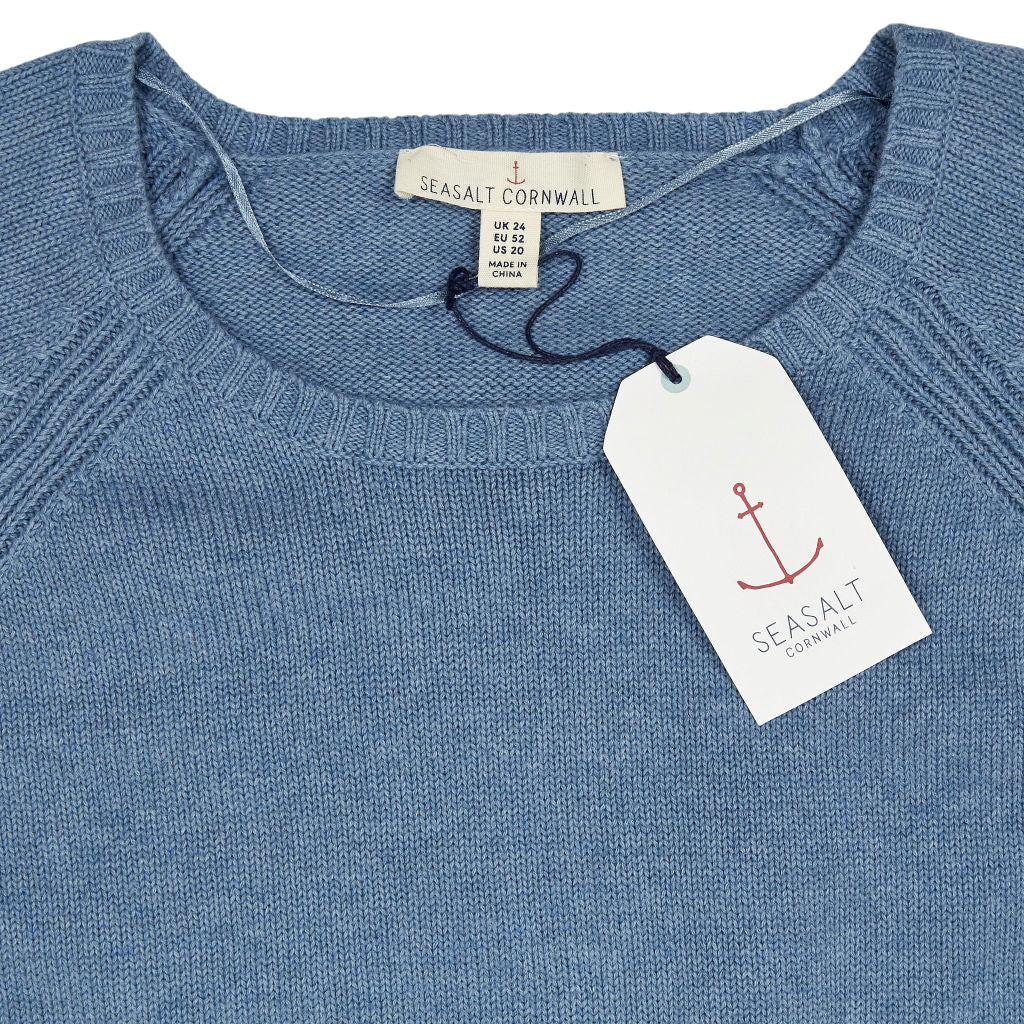 Seasalt Cornwall Blue Traveller Jumper